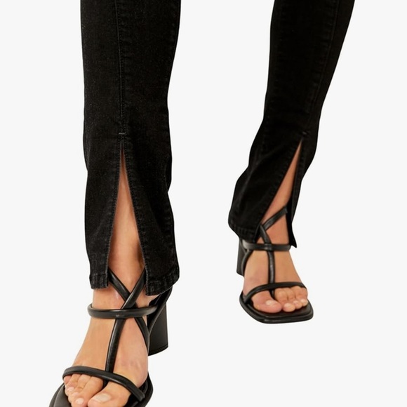 FREE PEOPLE Double Dutch Slit Skinny - Picture 3 of 11